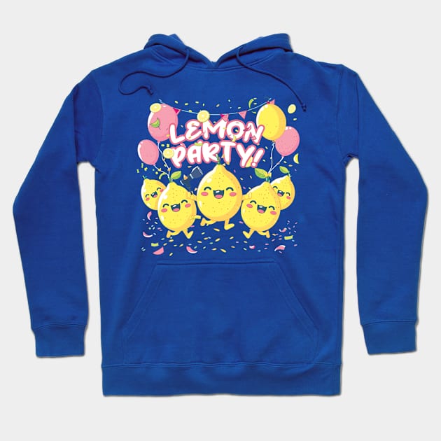 Lemon Party Hoodie by BuzzBenson